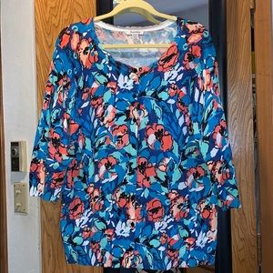 Hampshire Studio 3/4 Sleeve Cardigan